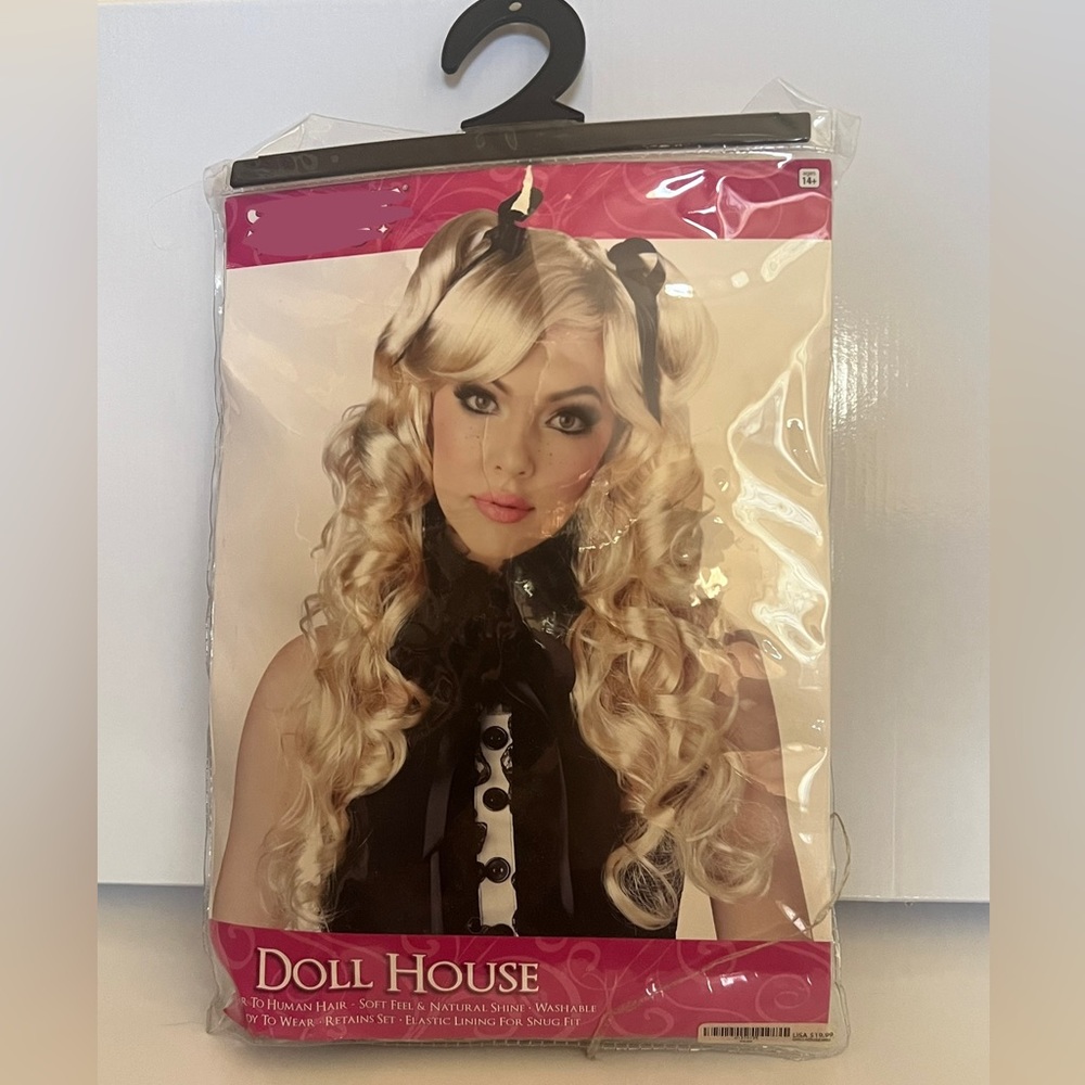 Blond Pigtail Cosplay Halloween Wig